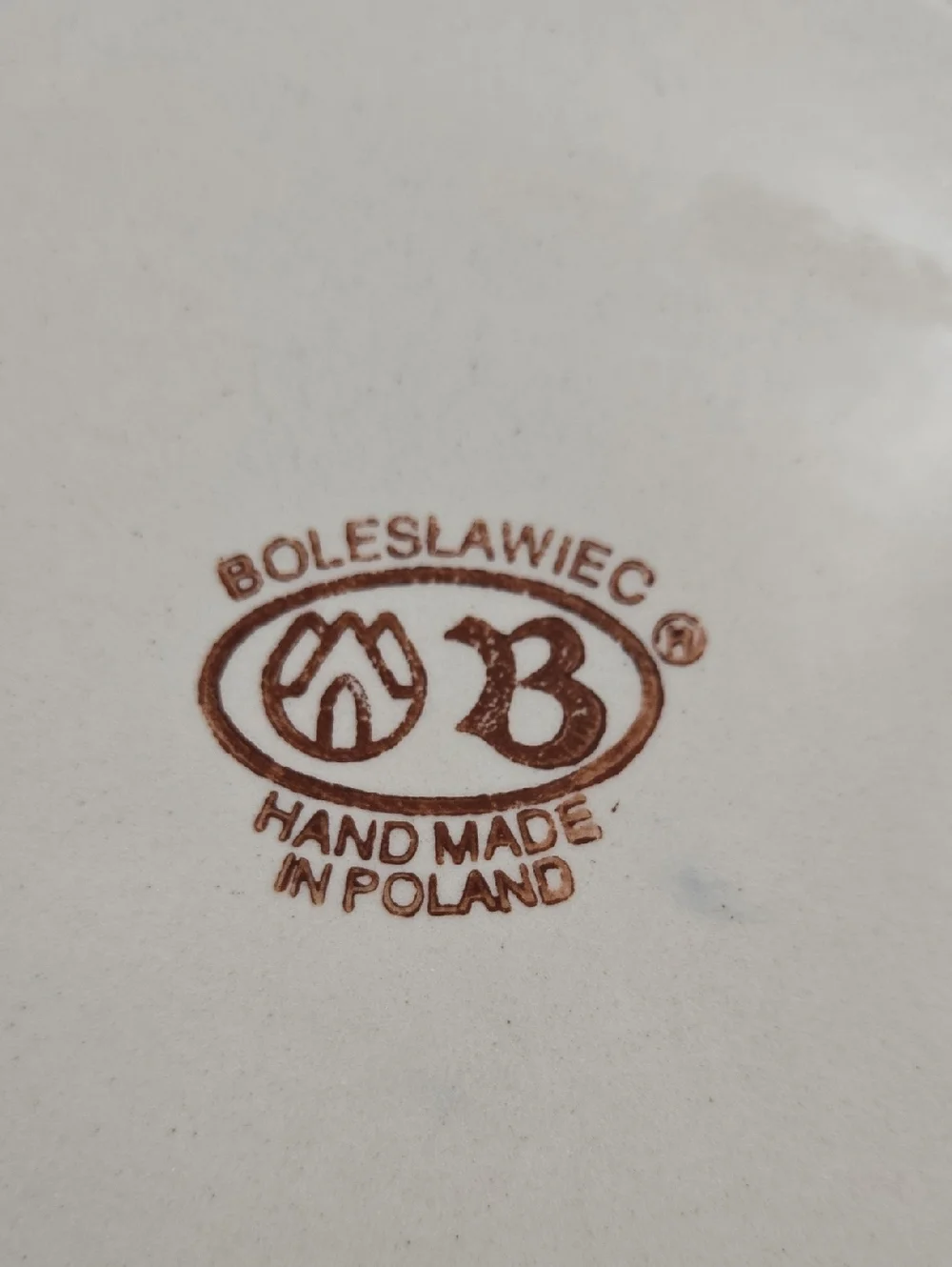Polish Pottery Boleslawiec Christmas Holly & Bow Dinner Plate 10.75 Inches